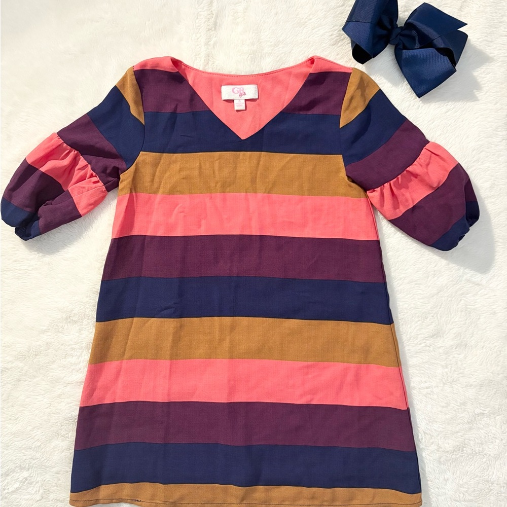 GB Girls Striped Dress